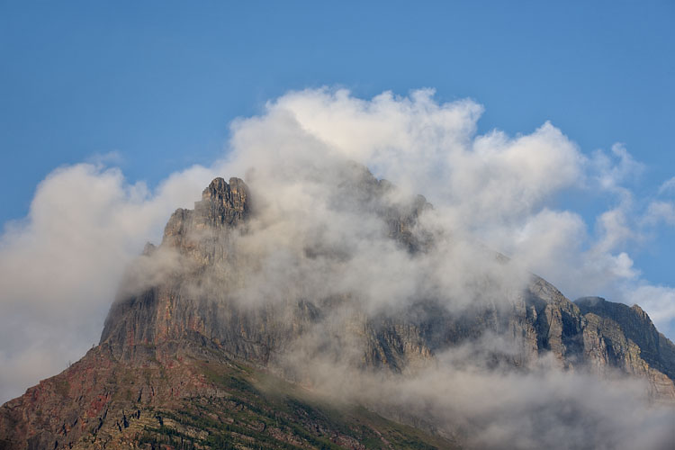 Cloudy Grinnell Point