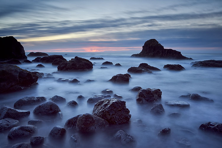 Rocks In Surf